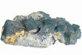 Seafoam-Green, Cubic Fluorite (Large Crystals) - Huanggang Mine #182644-2